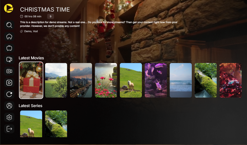Comece a assistir! Pronto! O player agora está em execução com seu conteúdo pronto para você aproveitar.