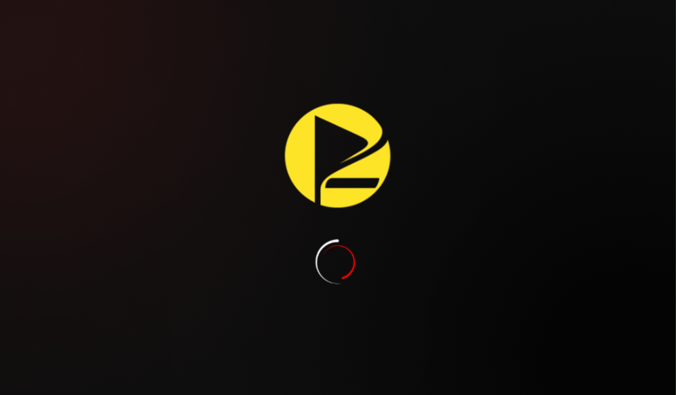 O player está carregando O Televizo2 Smarters Player começará a carregar com sua tela inicial.